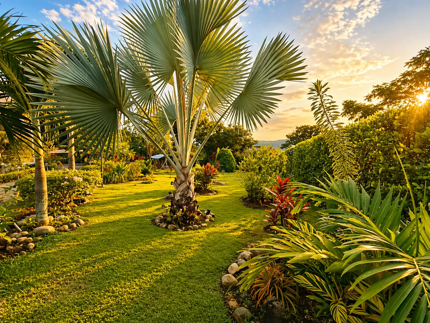 Jardín tropical